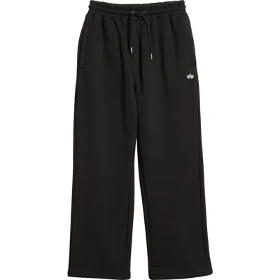 Alpha Industries Essential Drawstring Sweatpants In Black