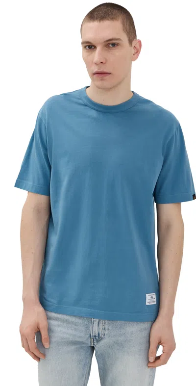 Alpha Industries Essential Gen Ii Tee Elemental Blue