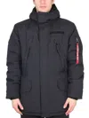 Alpha Industries Expedition Parka Jacket For Men In Black