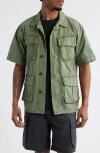 Alpha Industries Fatigue Short Sleeve Cotton Overshirt