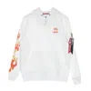 Alpha Industries Flame Hoody X Hot Wheels White Men's Hoodie In White