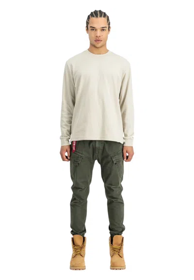 Alpha Industries Force One Man Cargo Pants  In Neutral