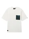 Alpha Industries Graphic-patch Pocket T-shirt In Gray