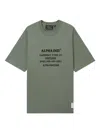 Alpha Industries Graphic-print T-shirt In Green