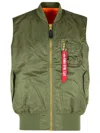 Alpha Industries Men S Ma-1 Heritage Vest Sage