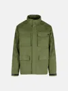 Alpha Industries Green Polyester Jacket In Green