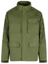 Alpha Industries Green Polyester Jacket In Multi