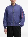 Alpha Industries Heritage Bomber Jacket In Blue