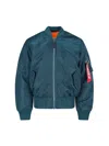 Alpha Industries Heritage Ma-1 Reversible Bomber Jacket In Blue