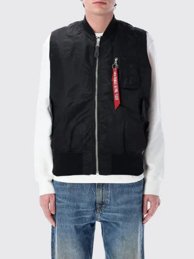 ALPHA INDUSTRIES SUIT VEST ALPHA INDUSTRIES MEN COLOR BLACK,G87559002