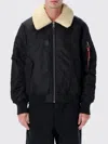 Alpha Industries Classic B-15 Flight Jacket With Structured Silhouette In Black