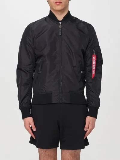 Alpha Industries Jacket  Men Colour Black