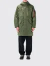 Alpha Industries Studio Field Parka Coat In Green