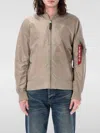 ALPHA INDUSTRIES JACKET ALPHA INDUSTRIES MEN COLOR SAND,G72779054