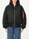Alpha Industries Ma-1 Flight Bomber Jacket In Black