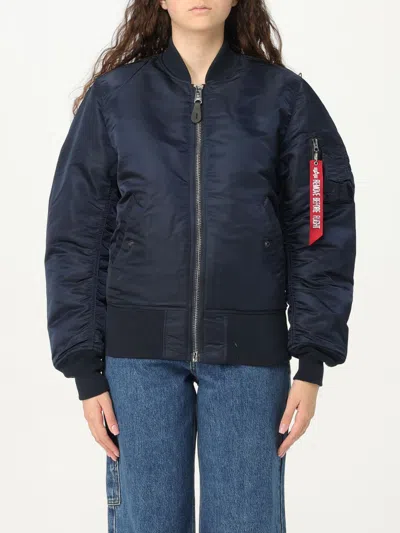 Alpha Industries Jacket  Woman Color Blue