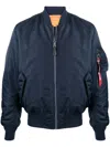 Alpha Industries Jacket  Woman Color Blue In Blue