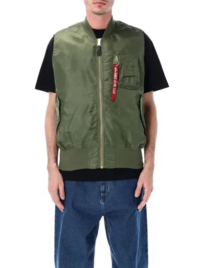 Alpha Industries Jackets In Green