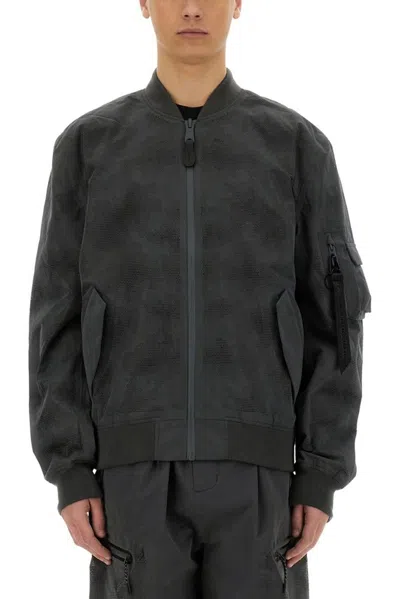 Alpha Industries L-2b Laser Cut Jacket In Grey