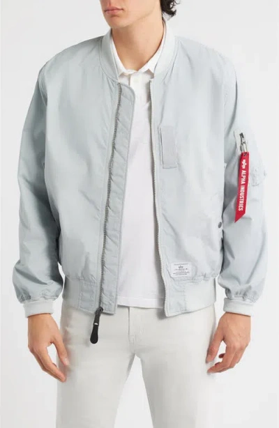 Alpha Industries L-2b Skymaster Gen Ii Water Resistant Bomber Jacket In Gray