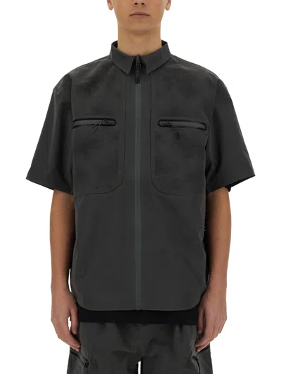 ALPHA INDUSTRIES LASER CUT SHORT SLEEVE SHIRT