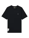 Alpha Industries Logo-detail Crew-neck T-shirt In Black