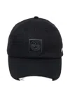 Alpha Industries Logo-patch Baseball Cap In Black