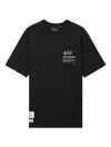 Alpha Industries Logo-print Crew-neck T-shirt In Animal Print