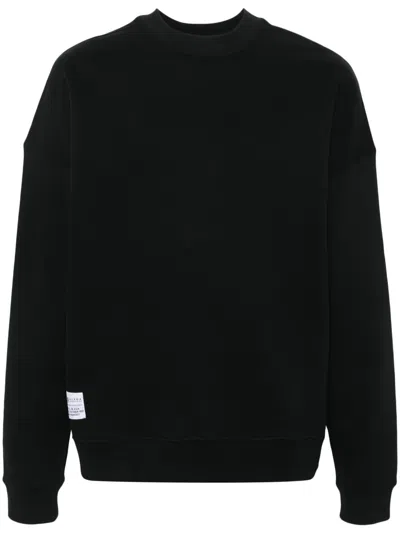 Alpha Industries Logo-print Sweatshirt In Black