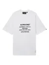 Alpha Industries Logo-print T-shirt In Gray