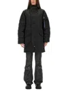 Alpha Industries Long Bomber Jacket "n-3b" In Black