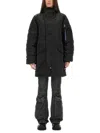 Alpha Industries Long Bomber Jacket "n-3b" In Black