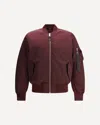 Alpha Industries Down Jackets In Burgundy