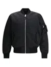 Alpha Industries Ma-1 3m Flight Reversible Jacket In Black