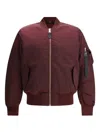 Alpha Industries Down Jackets In Burgundy