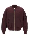 Alpha Industries Ma-1 Base Flight Utility-pocket Bomber Jacket In Brown