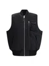Alpha Industries Ma-1 Base Gilet In Black