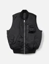 Alpha Industries Ma-1 Base Vest In Black