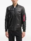 Alpha Industries Ma-1 Bomber Jacket In Black