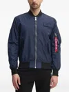 Alpha Industries Ma-1 Bomber Jacket In Blue