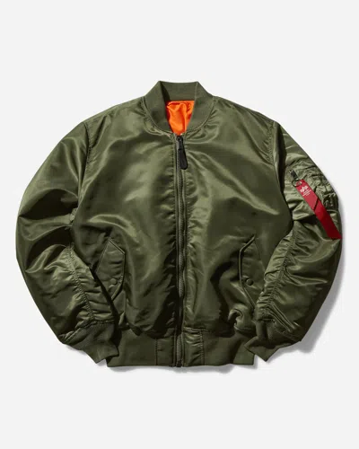 Alpha Industries Ma-1 Bomber Jacket Sage In Green