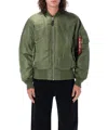Alpha Industries L-2b Blood Chit Battlewash Jacket In Green