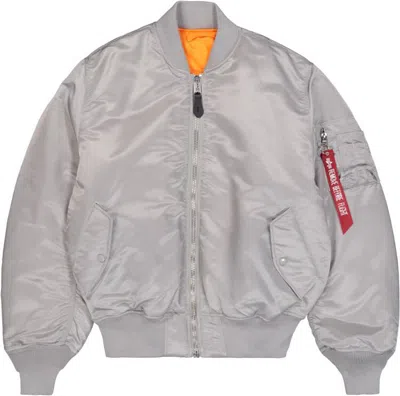 Alpha Industries Ma-1 Heritage Bomber Jacket Clothing In Gray