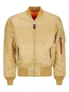 Alpha Industries Ma-1 Heritage Bomber Jacket Clothing In Yellow