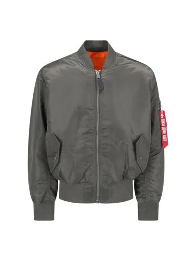 ALPHA INDUSTRIES MA-1 HERITAGE REVERSIBLE BOMBER JACKET