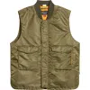 Alpha Industries Ma-1 Mod Water Resistant Vest In Green