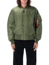 Alpha Industries Men S Ma-1 Tt Two Tone Bomber Jacket Sage In Green