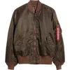ALPHA INDUSTRIES ALPHA INDUSTRIES MA-1 REVERSIBLE BOMBER JACKET