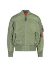 Alpha Industries Ma-1 Reversible Jacket In Green