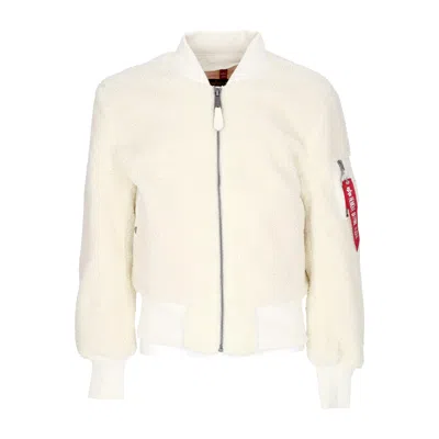 Alpha Industries Ma-1 Teddy Off White Men's Bear